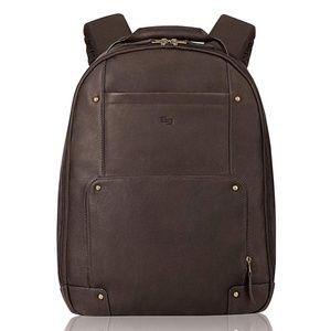 Solo Leather business backpack